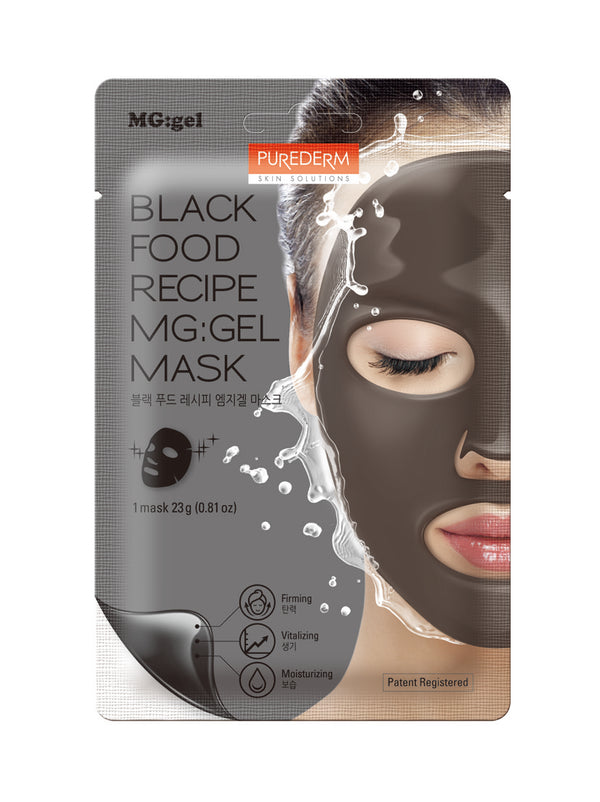 Black Food Recipe MG Gel Mask