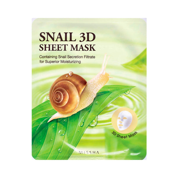 Healing Snail 3D Sheet Mask